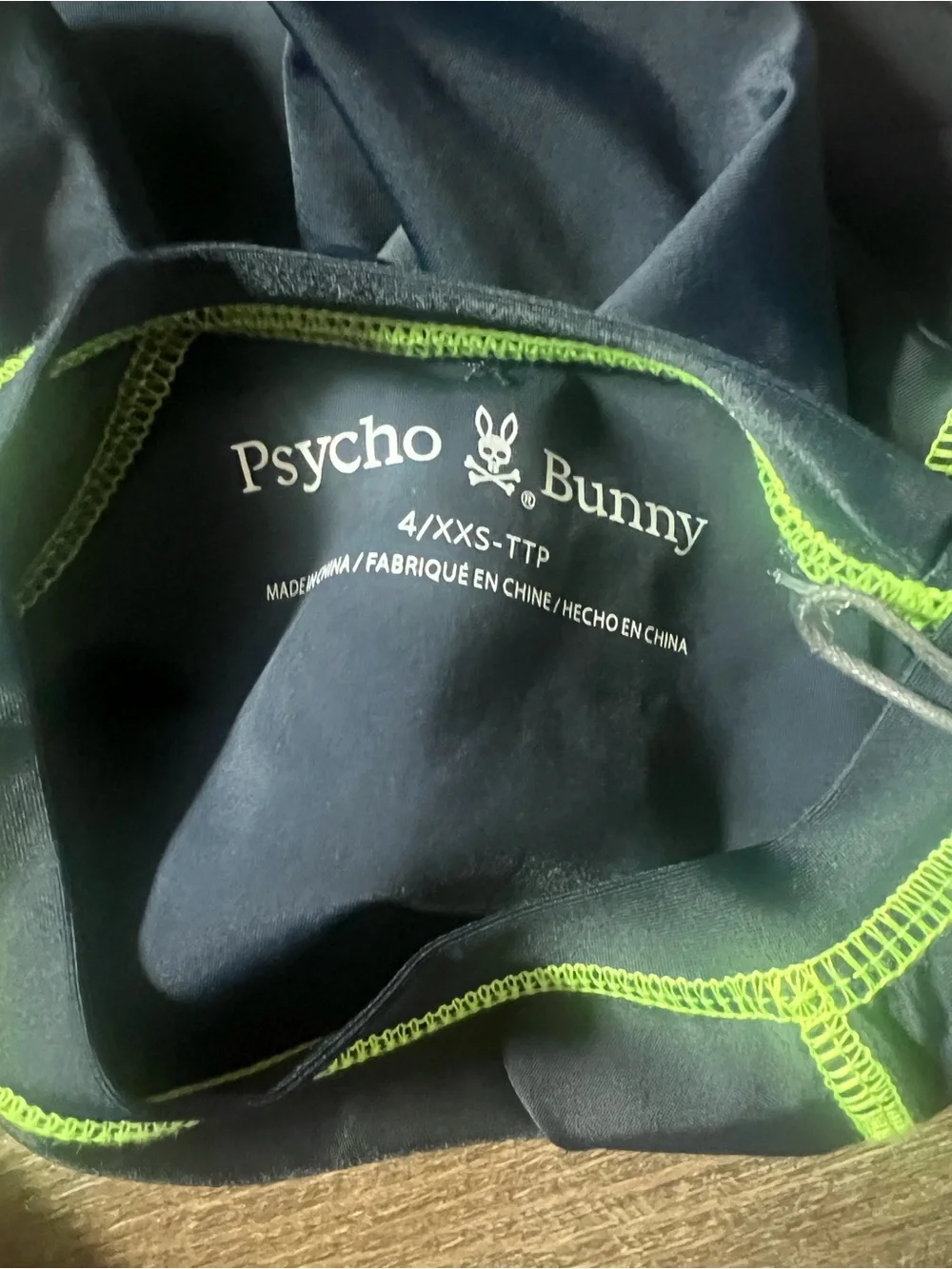 Psycho Bunny Rashguard Kids-Size 4